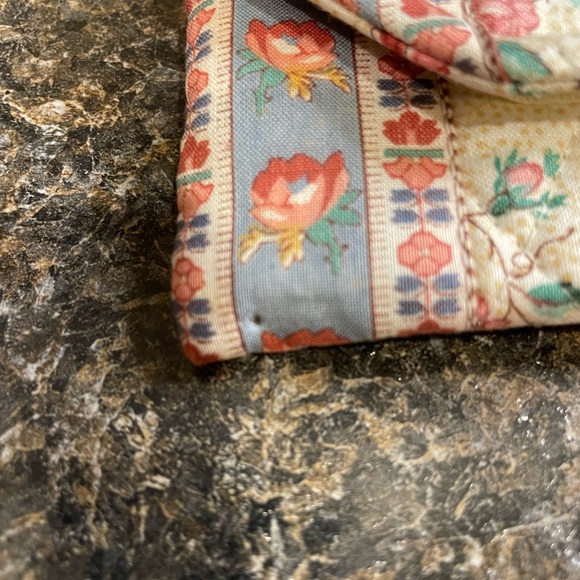 Vera Bradley small card flap pouch floral - Picture 5 of 8